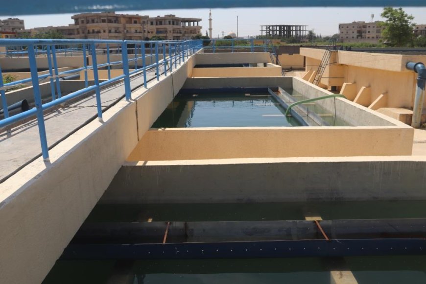Dropping water level of Euphrates river strikes Raqqa drinking water stations